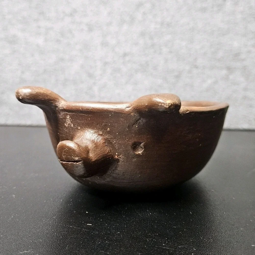 Pomaireware Pig Baking Dish Individual‎ 12 Ounce Baker Chile Clay Earthenware